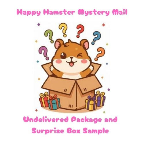 🎁Happy Hamster Mystery Mail – Sample Undelivered & Surprise Box! 🐹📦